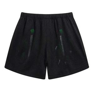 Short en maille personnalisé pour hommes, Streetwear, tissu respirant, coupe unisexe, short d'été léger et décontracté avec poches latérales - Product Image 2