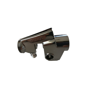 Pistola pulverizadora de aire de cuerpo completo de aluminio personalizada OEM, tipo de alimentación por succión, compatible con, 260gr, 110x70x30mm - Product Image 1