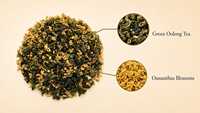 Teh Oolong Osmanthus Rasa Bunga dalam Kantong Teh 2.5 g untuk Penyajian Teh Sehari-hari