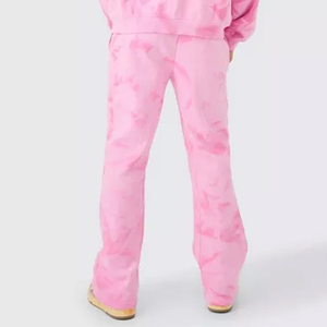 Sudadera con capucha personalizada con cremallera para hombre de 2 piezas con pantalones apilados de alta calidad en forro polar de algodón pesado con serigrafía de calidad superior - Product Image 6