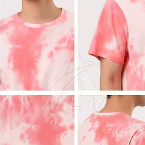 T-shirts Tie-Dye pour Hommes à Usage Extérieur, Faible MOQ, Meilleures Ventes, Design Tendance, Grandes Tailles - Product Image 6