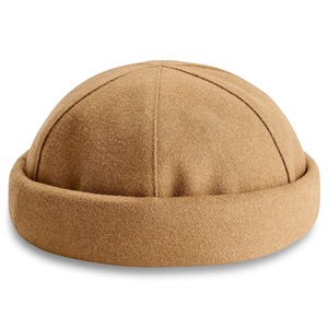 Vente en gros pas cher coton matériel de haute qualité Tan solide uni blanc seau chapeaux unisexe personnalisé été décontracté lettre - Product Image 1