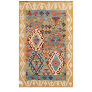Tapis Kilim Maimana Afghanistan 119 x 78 cm, décoration murale - Product Image 1