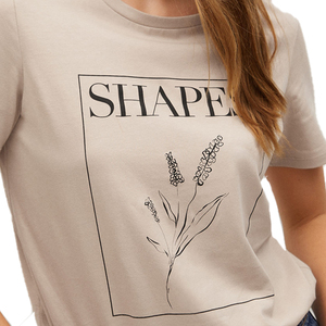 เสื้อยืดแขนสั้นผ้าฝ้าย 100% แบบเรียบ พิมพ์โลโก้ได้ตามต้องการ คอกลม เสื้อยืดผู้หญิงสำหรับฤดูร้อน - Product Image 5