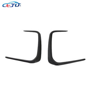 ไฟตัดหมอกกันชนหน้ารถสีดำเงา ABS รถช่องระบายอากาศด้านข้างสำหรับ Toyota Sprinter Corolla Sedan E210 2020-2025 - Product Image 5