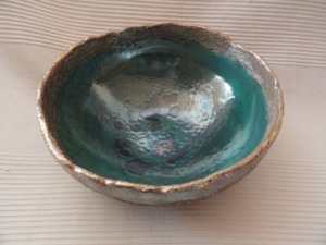 Bol à fruits rond décoratif de luxe pour centre de table de mariage, décoration d'intérieur, bol à fruits secs - Product Image 2