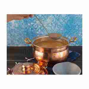 Ensemble d'ustensiles de service en cuivre de haute qualité New Look Plats de service en métal Fabriqué en Inde Prix raisonnable Ensemble de cuisine quantité minimale de commande 50 pièces - Product Image 2