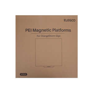 Kit de plataforma magnética PEI para accesorios de impresora 3D OrangeStorm Giga - Product Image 2
