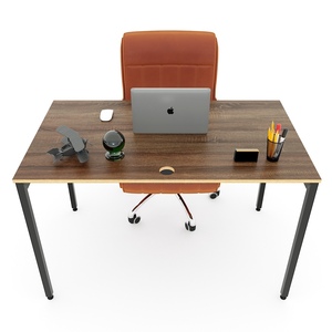 Estructura de Acero Minimalista para Mesa de 120x70cm, Sistema Slean HCSL006 - Product Image 3