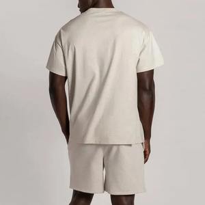Custom 100% Cotton T-<b>Shirt</b> <b>Sets</b> Breathable <b>Shorts</b> <b>Shirt</b> <b>Set</b> Manufacturer Premium Stylish OEM <b>Shorts</b> <b>Set</b> for Men Summer - Product Image 3