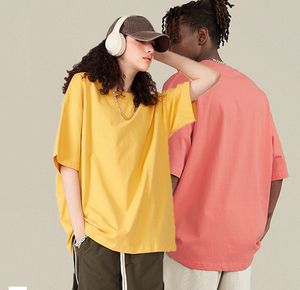 Streetwear Drop Shoulder Crewneck 100 Cotton <b>Heavyweight</b> Tshirt Boxy Fit Blank Athletic <b>T</b> <b>Shirt</b> <b>T</b>-<b>shirt</b> for <b>men</b> DDP Shipping - Product Image 2