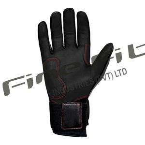 Gants de frappe en cuir durables et personnalisables pour le baseball et le softball, avec fermeture à boucle pour hommes, respirants et offrant une performance optimale de préhension. - Product Image 6