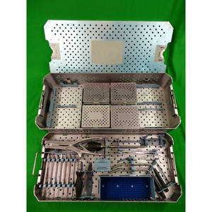 Système de plaques de fusion vertébrales pour tuteur de colonne cervicale antérieur, instruments chirurgicaux en acier inoxydable, approuvé CE ISO, Narham - Product Image 1