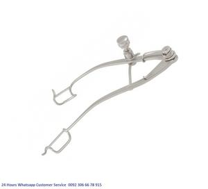 Speculum manuel en acier inoxydable Williams de 8 cm, instrument chirurgical de rétraction - Product Image 3