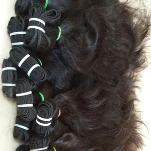Paquets de Cheveux Indiens Bruts en Vrac de Qualité Naturelle Remy - Product Image 1