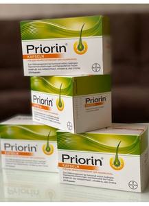 Cápsulas Originales Priorin para el Crecimiento del Cabello (Set), Material Compuesto para Extensiones de Cabello, Hecho en Alemania - Product Image 5