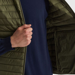 Chaleco acolchado de talla grande para hombre, ropa informal de calle de alta calidad al por mayor, ropa de calle de invierno personalizada - Product Image 3