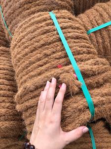 เครื่องเชือกมะพร้าว100% เชือกมะพร้าวแบบย่อยสลายได้เชือกเส้นใยมะพร้าวแข็งแรงและทนทาน - Product Image 3