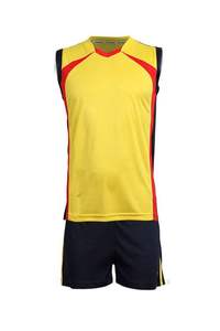 Maillot de volley-ball Sublimation personnalisé de haute qualité différentes couleurs vêtements de sport pour hommes et femmes conception d'uniforme de volley-ball - Product Image 4