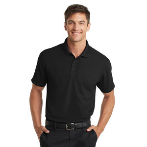 Camiseta Polo de Manga Corta para Hombre, Mezcla de Tejido Jersey, con Bolsillo Lateral - Product Image 3