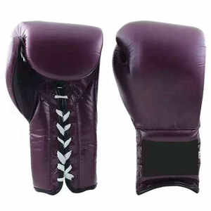 New Arrival Professional Sparring Boxing <b>Gloves</b> Premium Quality Genuine Leather Breathable Unisex Hook Loop Closure <b>Moisture</b> - Product Image 3