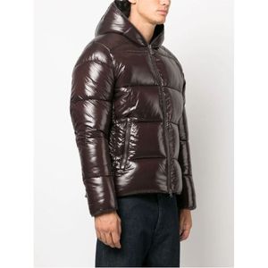 Veste matelassée et matelassée de grande taille hiver noire vente en gros col doublé épais poches personnalisées à l'intérieur des doudounes - Product Image 3