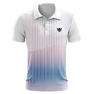 Chemises de golf unies pour hommes 2026 en tissu respirant sublimé polyester/coton, écologiques, prix de gros, fabriquées au Pakistan - Product Image 1