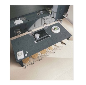 High on Demand Soon Ceramic Modern Quartz Stone Countertop Slab 800 X <b>3100</b> cm Vanity Top with 3D Model Design at Price - Product Image 1