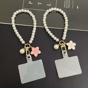 <span class=keywords><strong>Cordon</strong></span> de luxe universel détachable avec perles pour téléphone <span class=keywords><strong>portable</strong></span>, bracelet anti-perte, chaîne de poignet pour téléphone, <span class=keywords><strong>cordon</strong></span> de suspension - Product Image 3