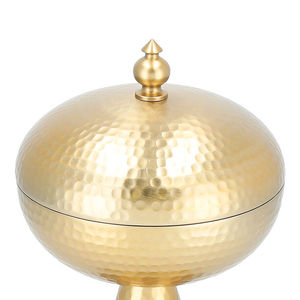 Top Seller Under Glazed Fine Quality Acero inoxidable Oro y plata Tuerca de chocolate y cuencos de dátiles - Product Image 4