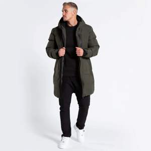 Chaqueta larga de alta calidad para hombre con forro aislante y tela duradera para el calor del invierno - Product Image 2