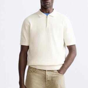 เสื้อเชิ้ตผู้ชายไซส์ใหญ่ ทรงคลาสสิก ผ้าฝ้าย 100% ไม่หด น้ำหนัก 220 กรัม สไตล์ไฮสตรีท ผ้าถักเนื้อแน่น แขนสั้น แบบเรียบ รับสั่งทำชุดยูนิฟอร์ม - Product Image 4