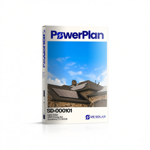 กล่องรวมสายไฟฟ้าโซลาร์เซลล์ PE Stamp PowerPlan Solar Design วัสดุ ABS - Product Image 3