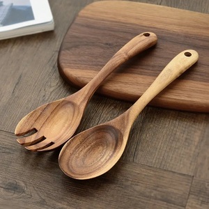 New Fish Design Cooking <b>Utensil</b> Natural Eco-Friendly High Quality Wooden Made India New Design Solid Cutlery Flatware Quality - Product Image 5