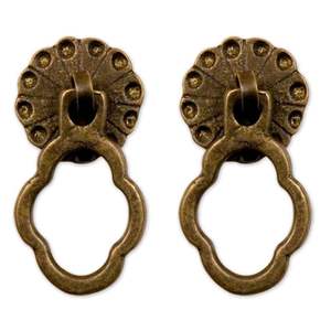 Timbre de Puerta Hexagonal con Acabado Negro Antiguo, Detalles Intrincados, Elegante Decoración para Hogar, Oficina, Hotel, Puerta Principal, Timbre de Latón - Product Image 5