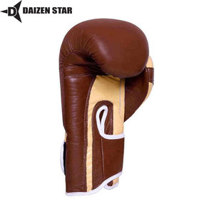 Gants de boxe et de kickboxing professionnels en PU, respirants, matériau évacuant l'humidité, revêtement anti-UV, poignet sécurisé avec boucle et crochet - Product Image 5