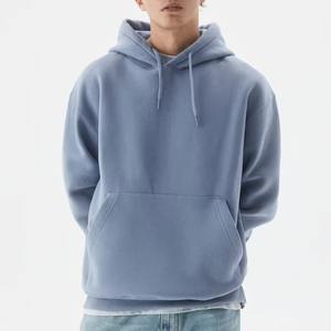 Hommes Baggy Drop Shoulder Hoodie Fashion Streetwear Heavy Cotton Sweatshirt Wholesale - Product Image 1