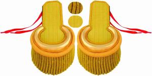 Regimiento de cordones dorados de alta calidad, lingotes tácticos británicos, hombrera con flecos, accesorios de uniforme táctico - Product Image 5