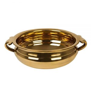 Urli traditionnel en laiton antique pour la décoration intérieure Forme ronde faite à la main Taille personnalisée Fête de mariage et occasion spéciale Urli - Product Image 6