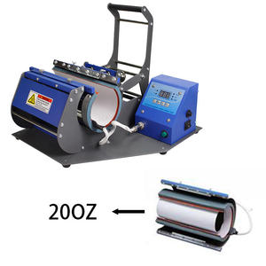 Presse à chaleur manuelle pour sublimation de tasses 10-15oz 110V/220V Combo pour tasses, assiettes, t-shirts et textiles - Product Image 1