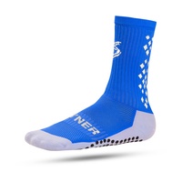 Calcetines de Fútbol de Punto con Agarre, Diseño de Puntos con Impresión Digital, Antideslizantes, para Primavera, Colores Personalizados, Logotipo, Unisex, para Fútbol, Secado Rápido