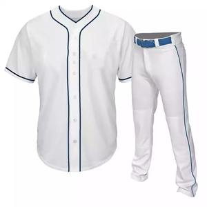 Conjunto de uniformes de béisbol personalizados camiseta sublimada del equipo OEM ropa deportiva transpirable conjunto de uniformes de béisbol sublimados para jóvenes y adultos - Product Image 6