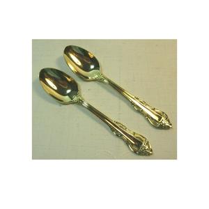 Cuchara de cubiertos de acero inoxidable con mango de resina para ensalada casera, cuchara para servir y cuchara para cenar con la mejor calidad para hotel - Product Image 6