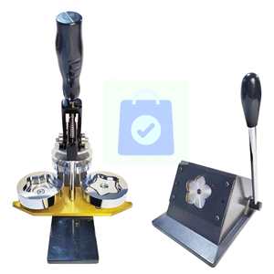 PROMOTION EXCEPTIONNELLE : Nouvelle Machine Manuelle de Fabrication de Badges à Roulement Rond, Compatible OEM, Garantie 3 Mois, Utilisation Intérieure pour l'Exploitation Minière - Product Image 2