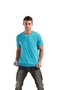 T-shirts pour hommes 100% coton Tissu tricoté de haute qualité avec logo personnalisé Service OEM Motif de lettres personnalisées en vente - Product Image 5