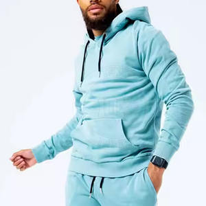 Venta caliente último estilo personalizado Color ácido lavado chándal fabricación mejor calidad hombres ácido lavado chándal - Product Image 3