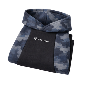 Sudadera con Capucha para Perro, Diseño Camuflaje Gris, Felpa Suave, Cálida y Acogedora, para Perros Pequeños y Medianos - Product Image 6