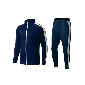 Chándal transpirable sólido informal de invierno de alta calidad con logotipo personalizado para hombres Conjuntos de sudaderas con capucha de joggers de lana - Product Image 3