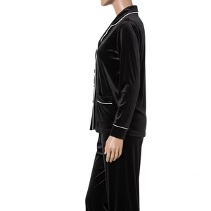 Ensembles pour femmes en velours respirant, nylon et coton, tissu doux, évacuation de l'humidité, vêtements décontractés, tenue de détente active, vente en gros - Product Image 5