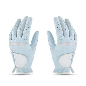Gants de golf unisexes personnalisés en cuir Cabretta à doigts complets, mitaines de sport d'été souples en PU pour hommes et femmes, durables, écologiques et à séchage rapide - Product Image 3